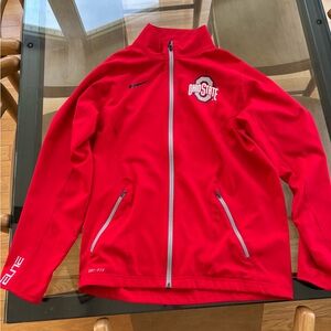 Nike Elite Dri-Fit Ohio State Full Zip Track Jacket Size Medium